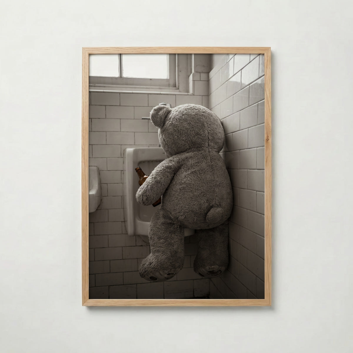 Bathroom Teddy Poster – ekram