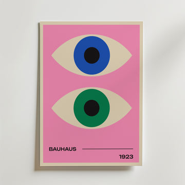 Bauhaus Dual Vision Poster – Bauhaus Dual Vision Poster är ett grafiskt konstverk som fångar uppmärksamheten med två