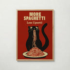Midnight Pasta Mood poster visad rakt fram – Bozetto affisch i hög tryckkvalitet