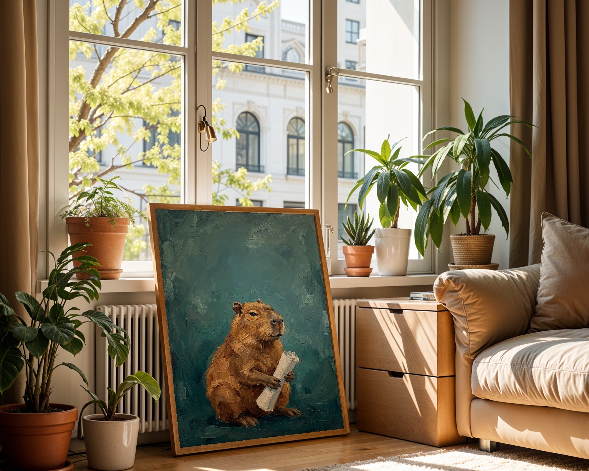 Capybara Poster – i rum 1
