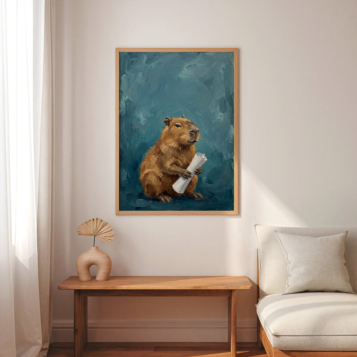 Capybara Poster – i rum 2