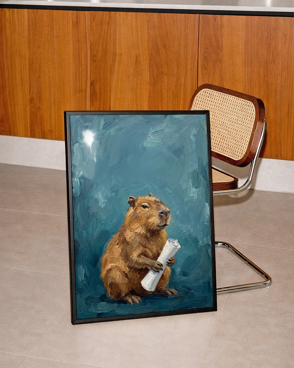 Capybara Poster – i rum 3