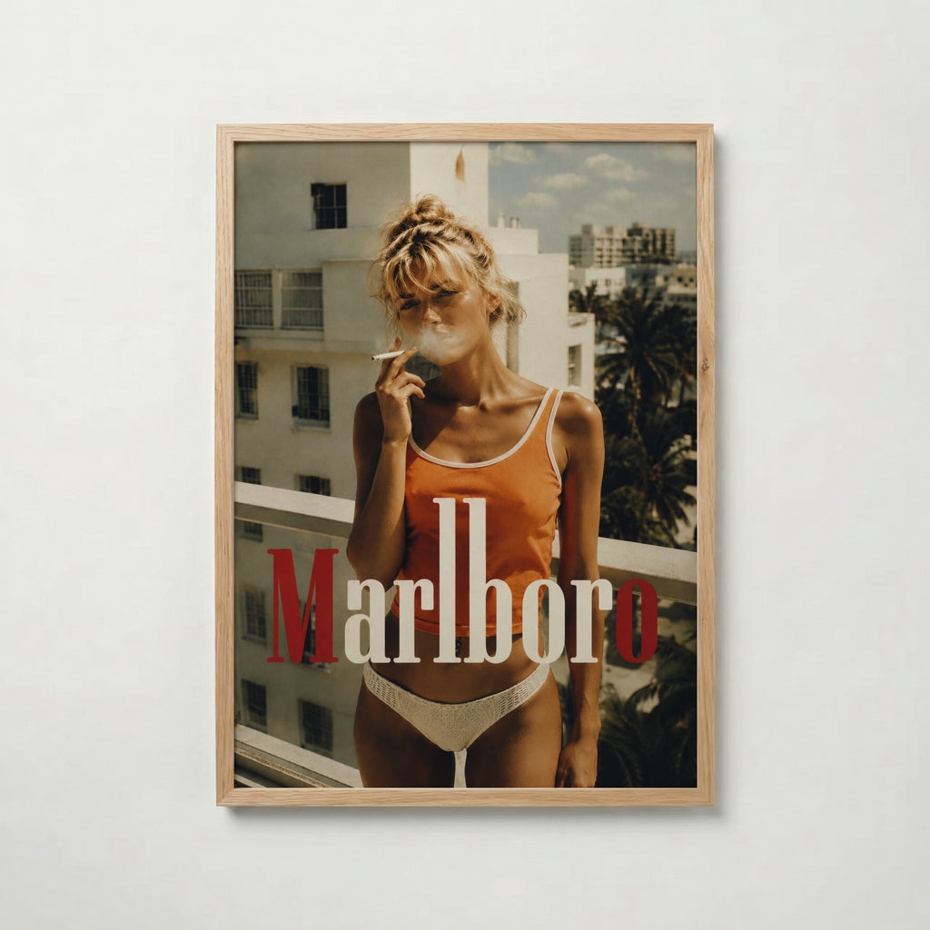 Cherry Smoke Poster – ekram