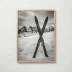 Crossed Skis Poster – ekram