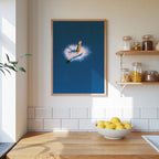 Deep Blue Swim Poster – i rum 5