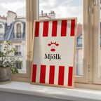 Mjölk Poster – i rum 2
