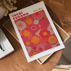 Yayoi Kusama Sunflower Garden 1984 Poster