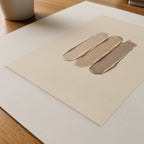 Oat Bands Poster – närbild på papper