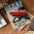 Vogue Summer Heat Poster – poster väggdekoration