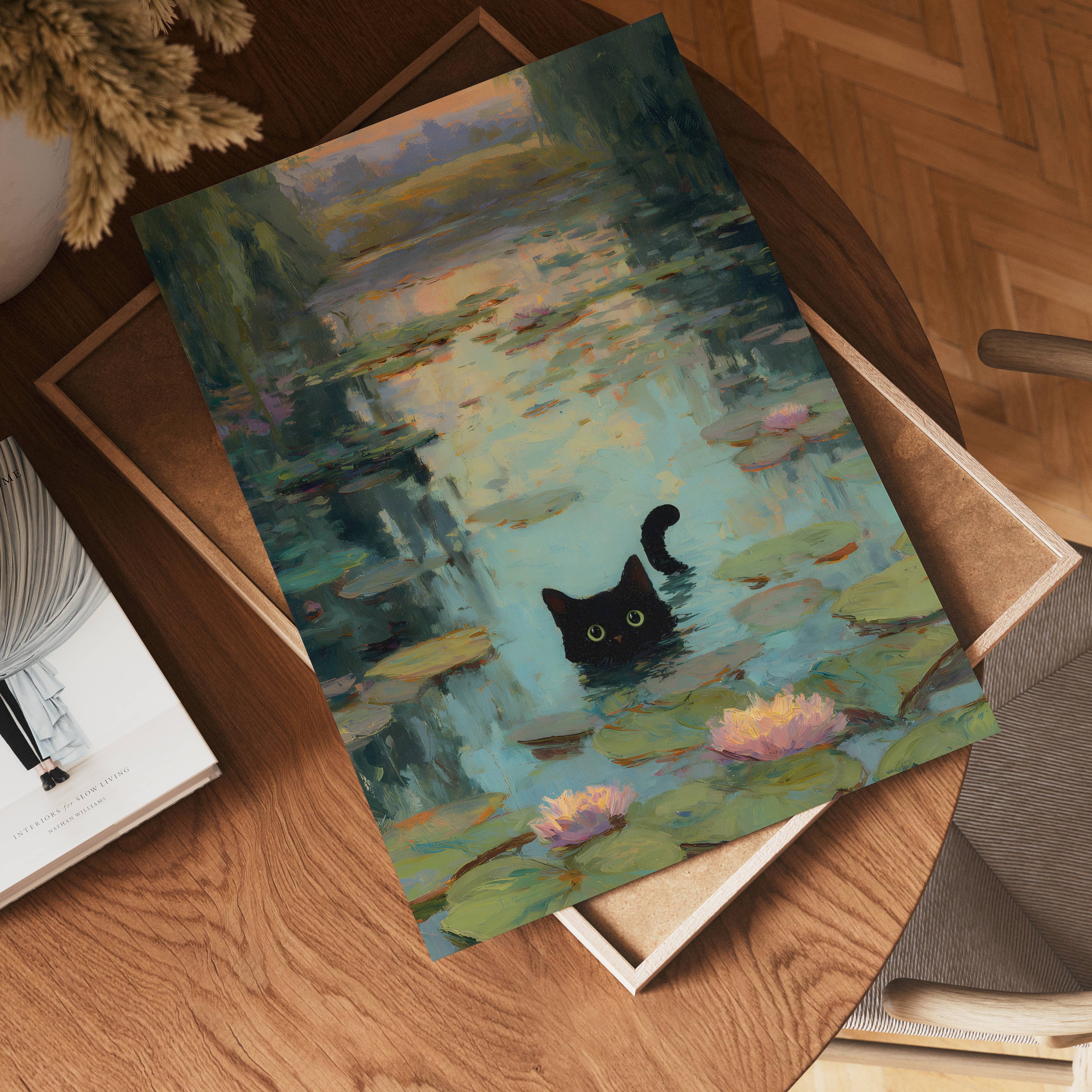 Midnight Reflections Poster – poster väggdekoration