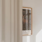 Stag in the Forest William Morris Poster