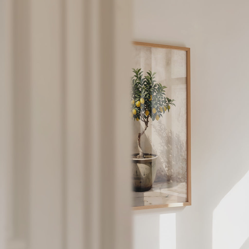 Tuscan Lemon Poster