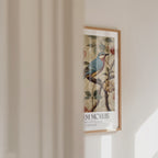 William Morris Bluebird Blossom Poster