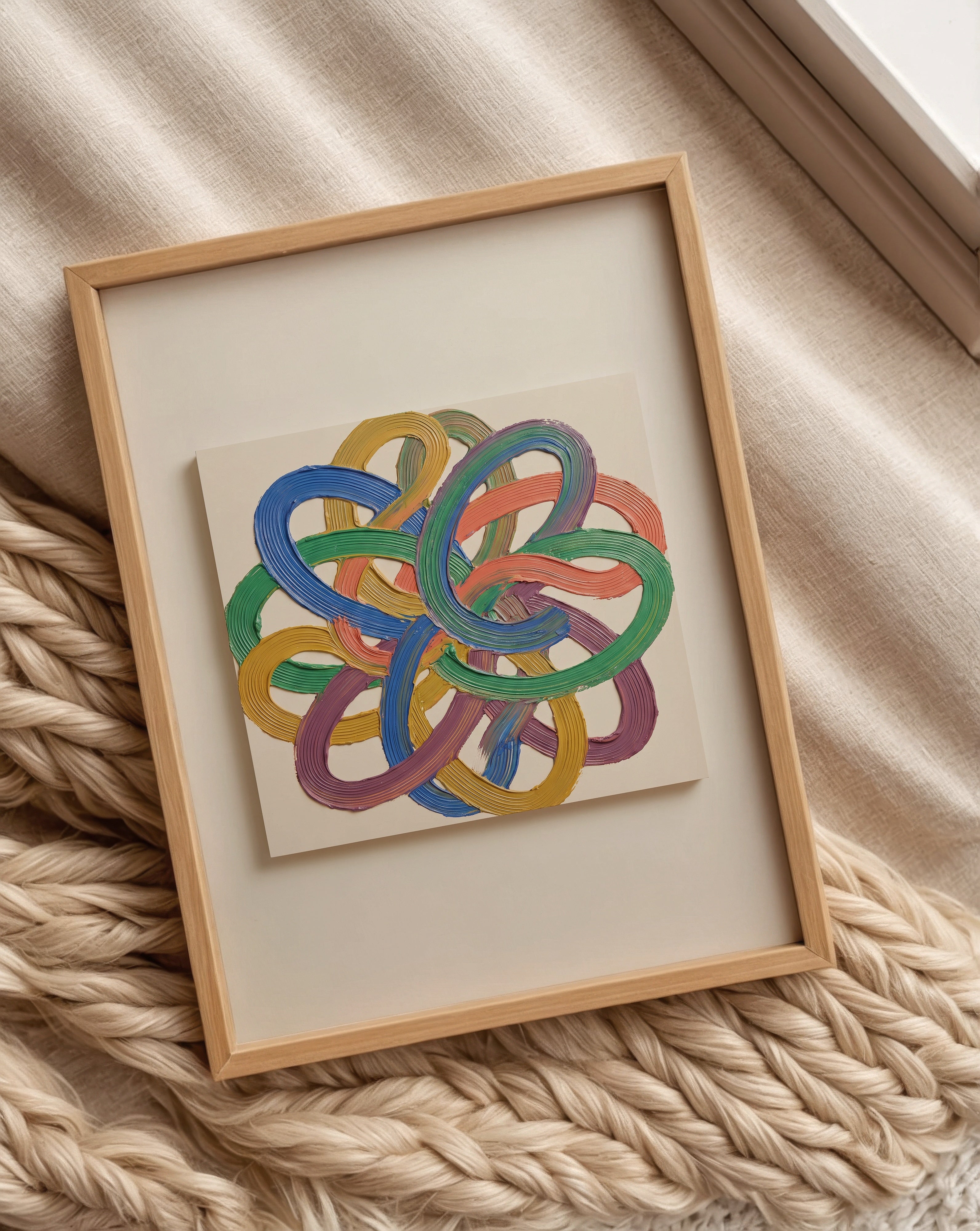 Prismatic Knot Poster – i rum 1
