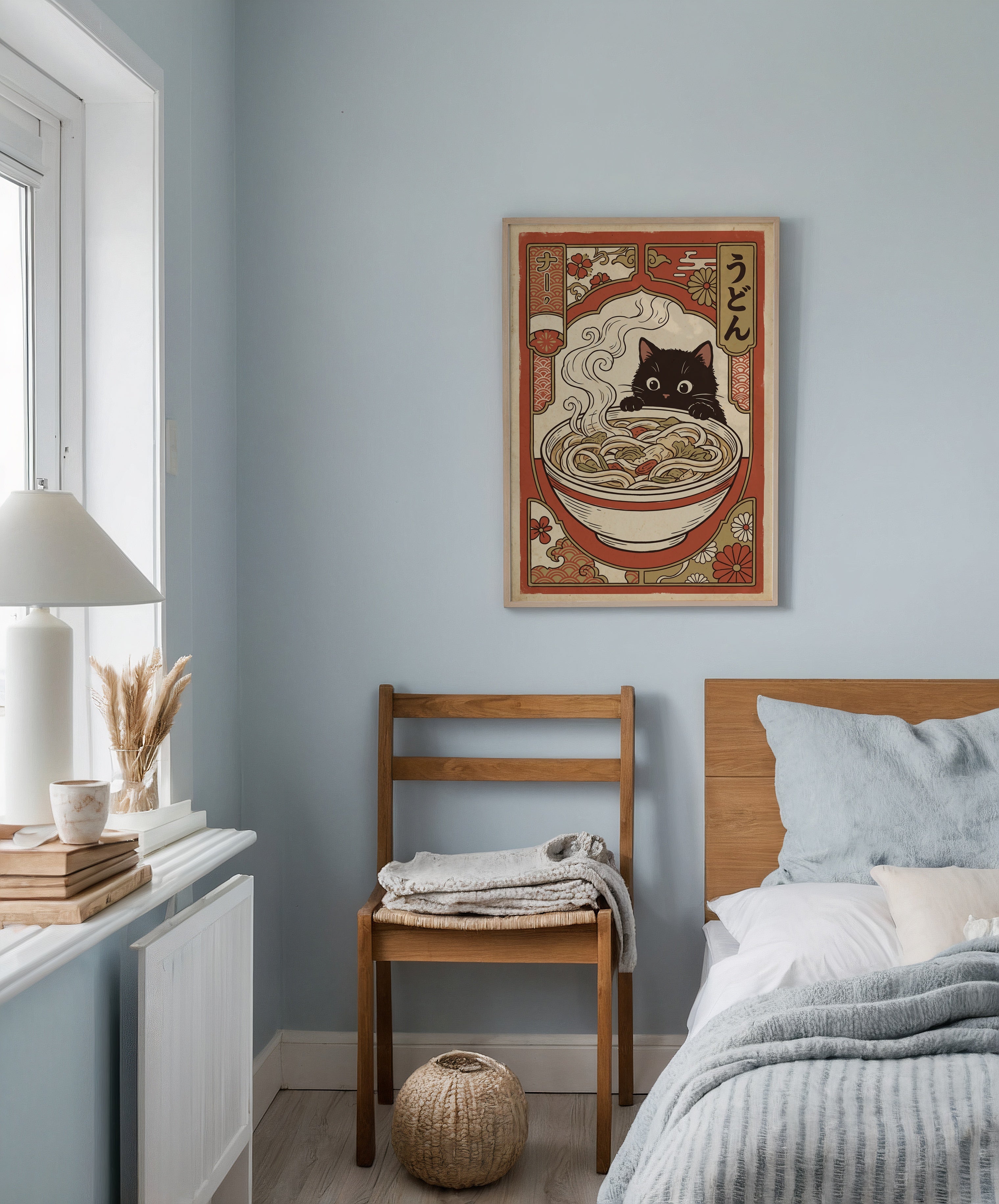 Ramen Cat Poster – i rum 1