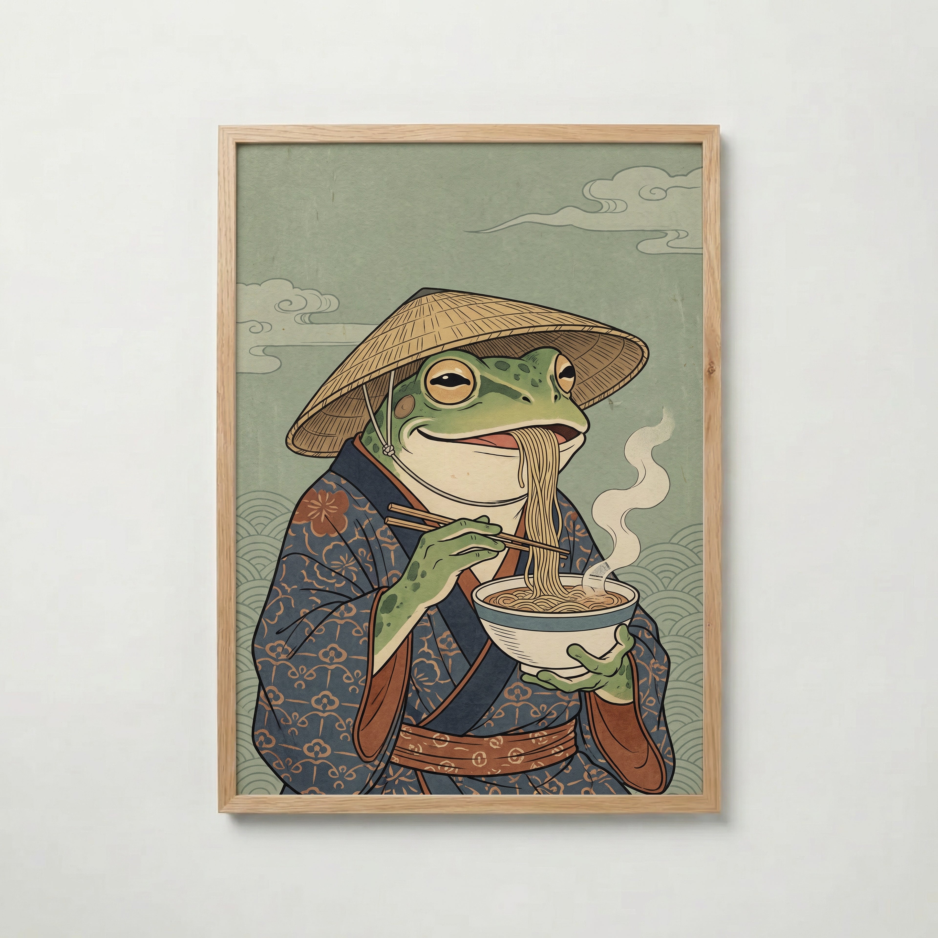 Ramen Frog Poster – ekram