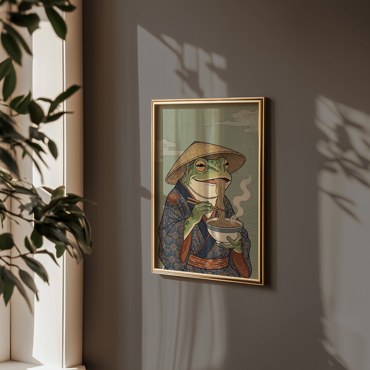 Ramen Frog Poster – i rum 5