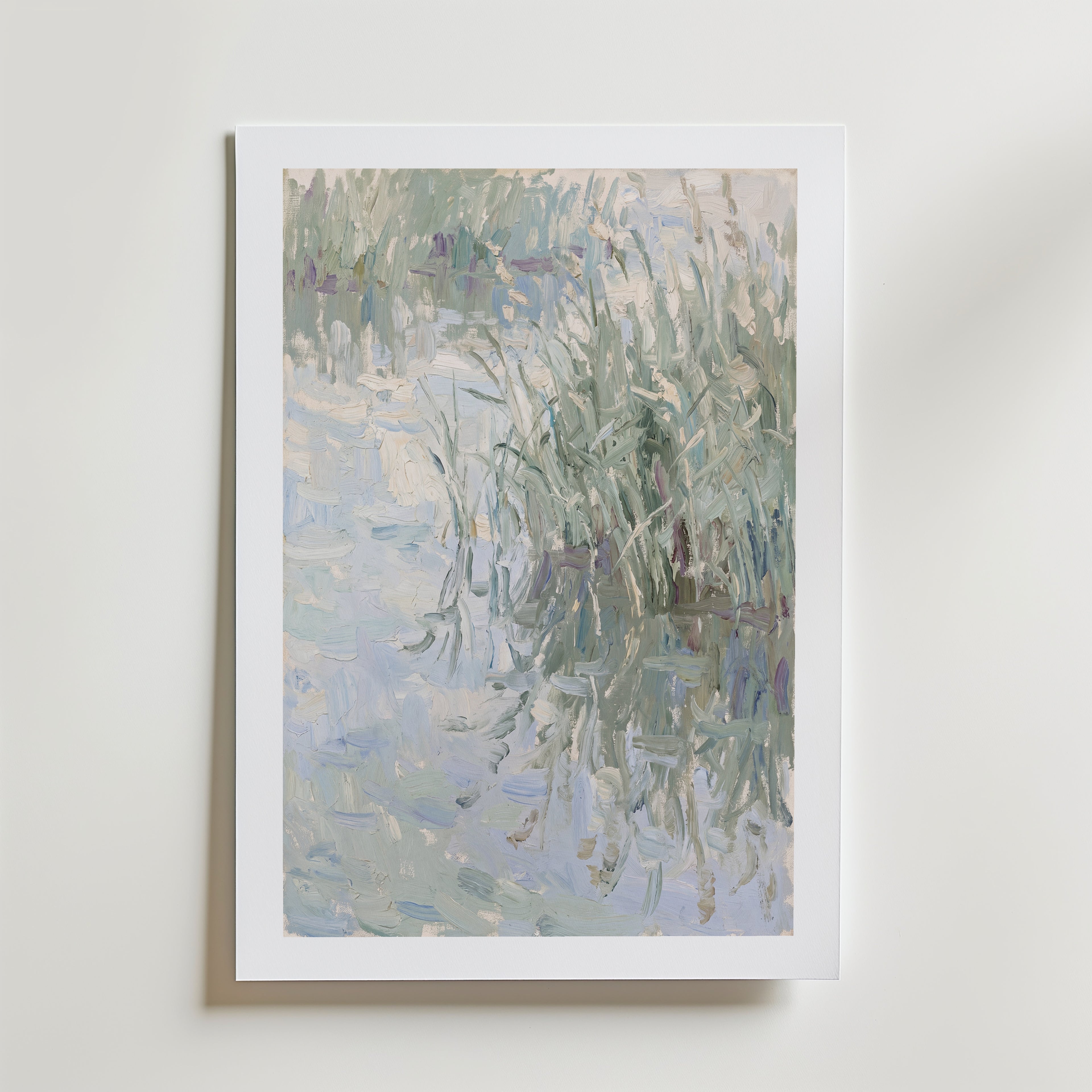 Riverbank Poster – med passepartout