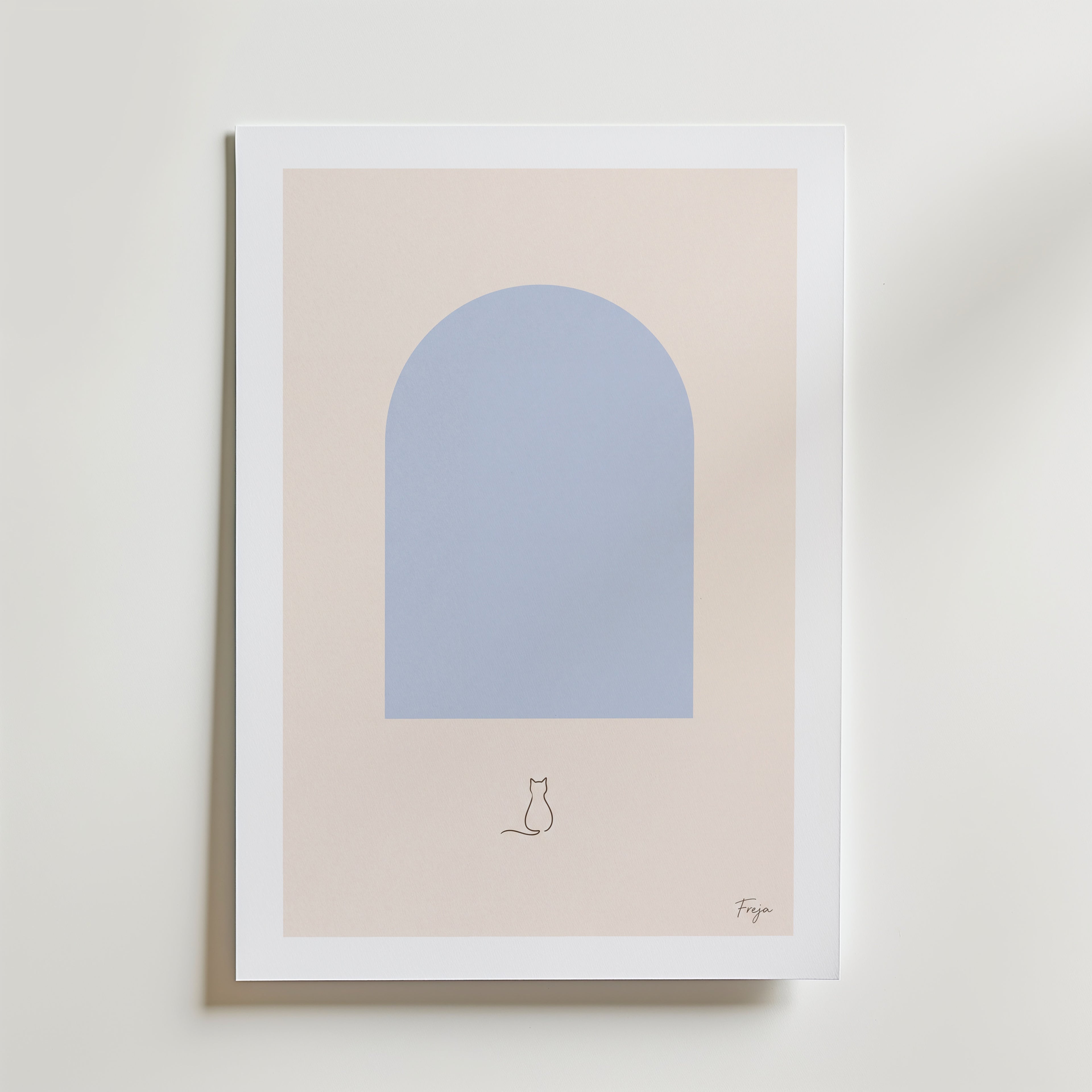 Freja Lund – Ro – med passepartout
