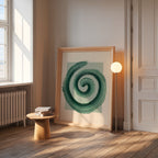 Sage Spiral Poster – i rum 5