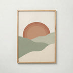 Sage Sunrise Poster – ekram