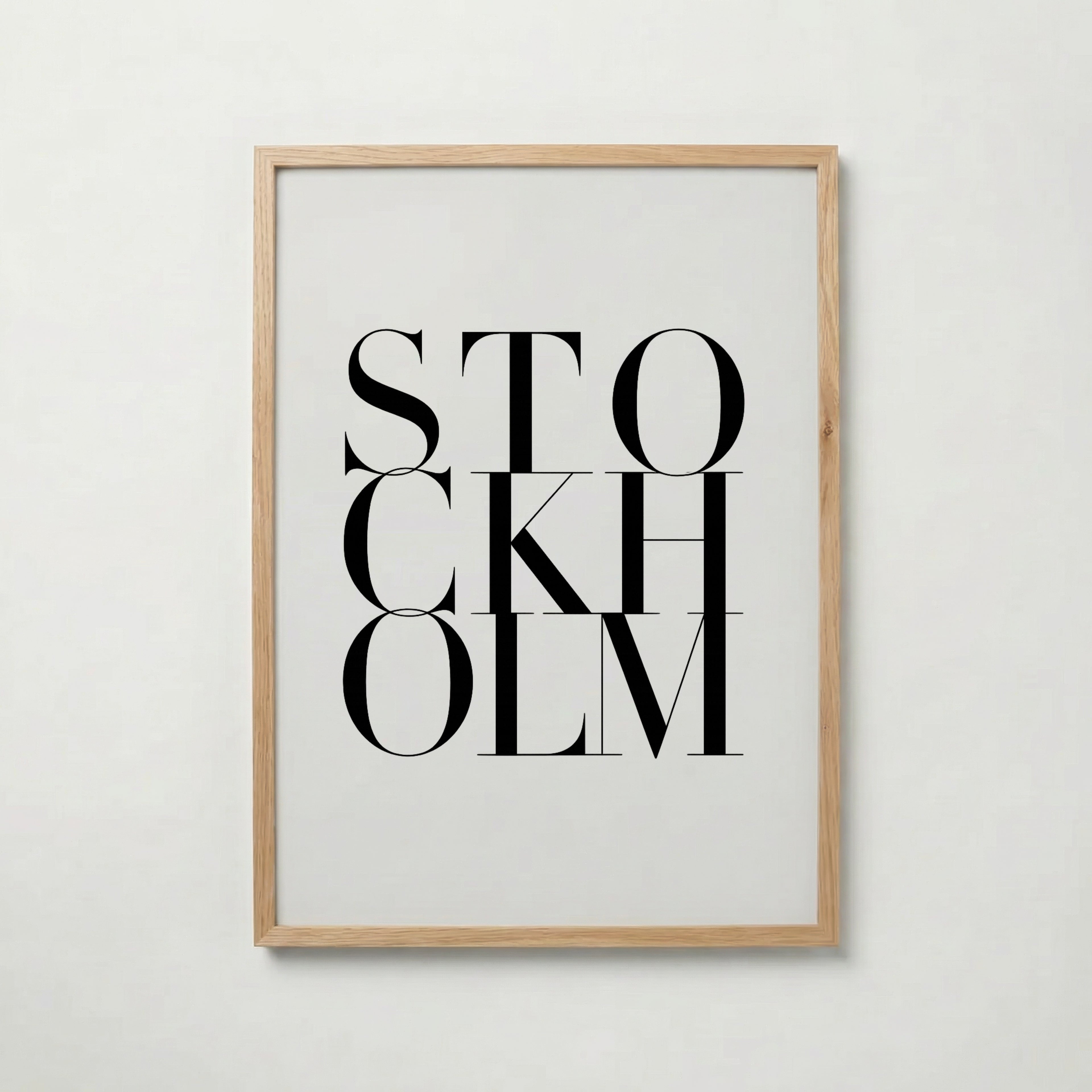 Stockholm Poster – ekram