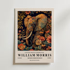 William Morris Elephant Poster – canvas utan passepartout