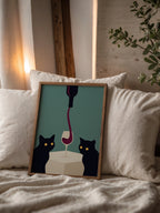 Wine & Cats Poster – i rum 1