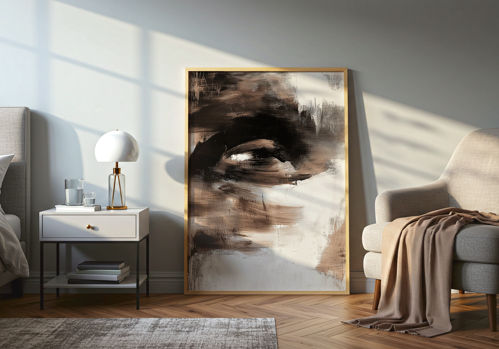 Silent Eye Poster – poster på vägg inredning