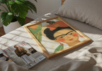 Frida Kahlo With a Frog Poster