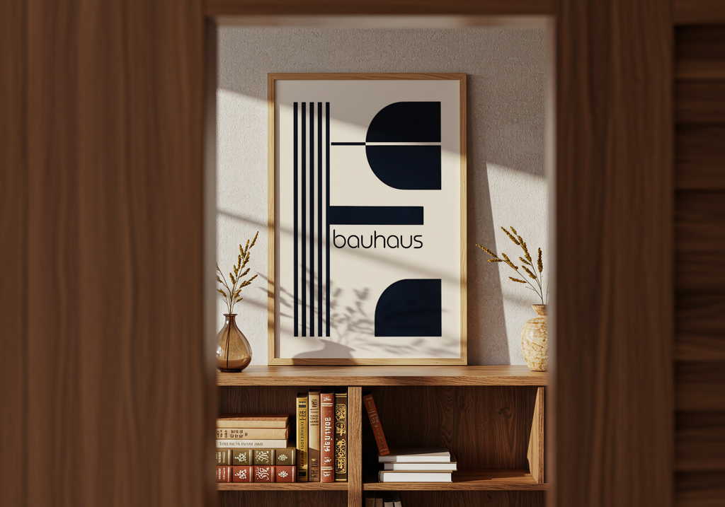 Bauhaus Geometry No.2 Poster