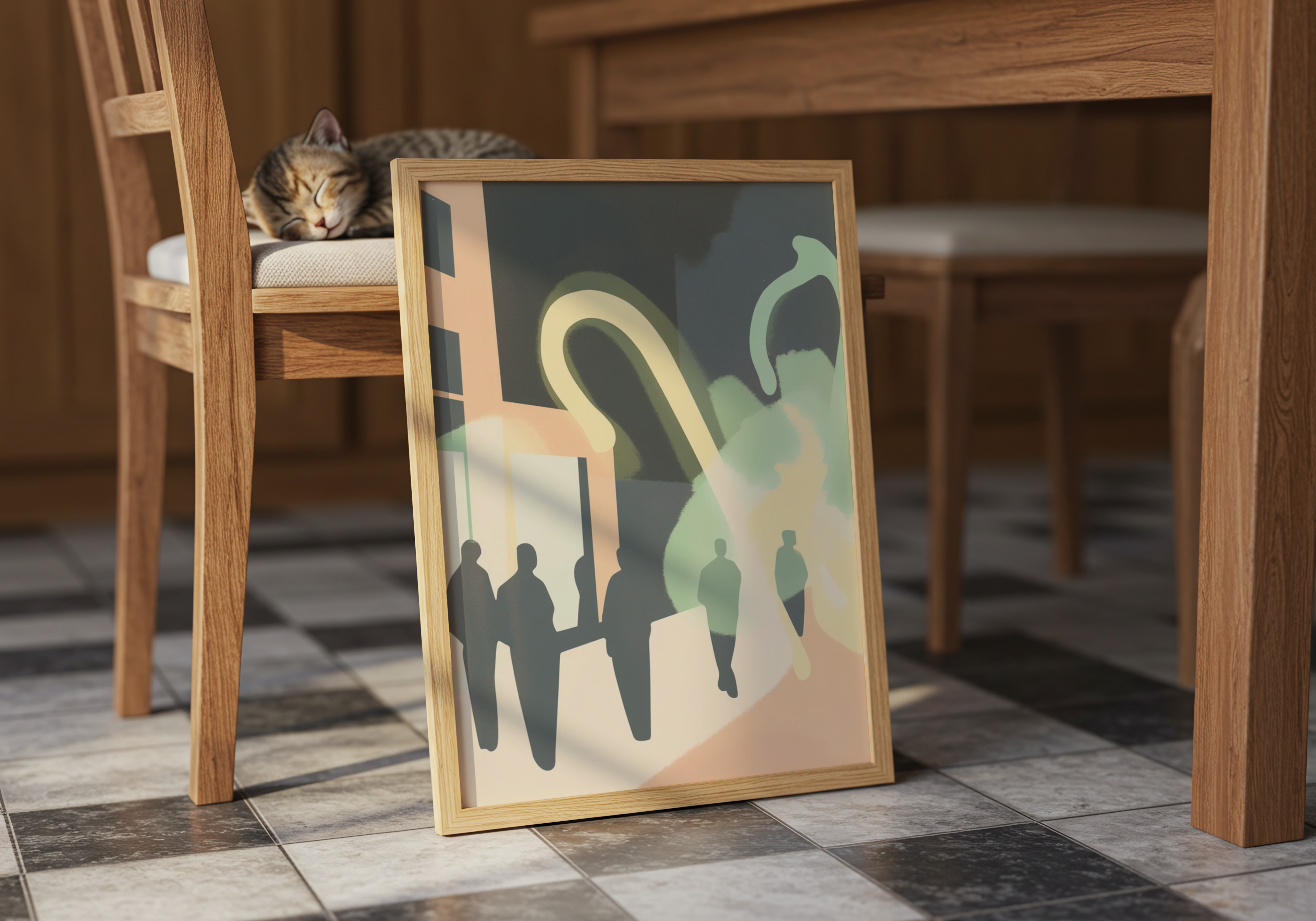 Afterglow Poster – poster på vägg inredning